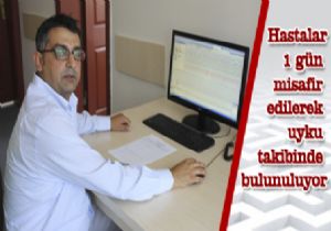 Erzurum'da uyku takibi